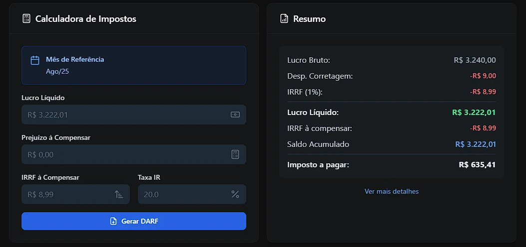 Acompanhamento de Metas